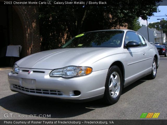 2003 Chevrolet Monte Carlo LS in Galaxy Silver Metallic