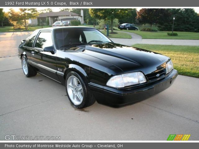 1992 Ford Mustang LX 5.0 Coupe in Black