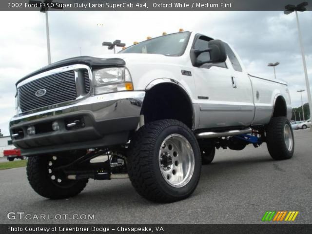2002 Ford F350 Super Duty Lariat SuperCab 4x4 in Oxford White