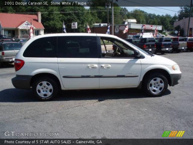 2001 Dodge Caravan SE in Stone White