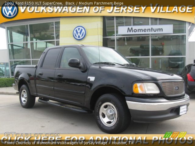 2003 Ford F150 XLT SuperCrew in Black