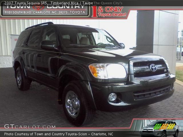 2007 Toyota Sequoia SR5 in Timberland Mica