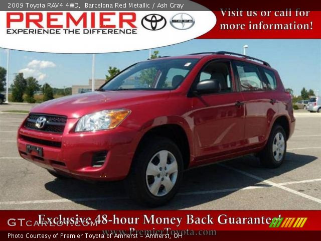 2009 Toyota RAV4 4WD in Barcelona Red Metallic