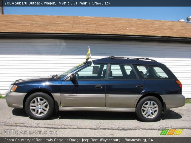 2004 Subaru Outback Wagon in Mystic Blue Pearl