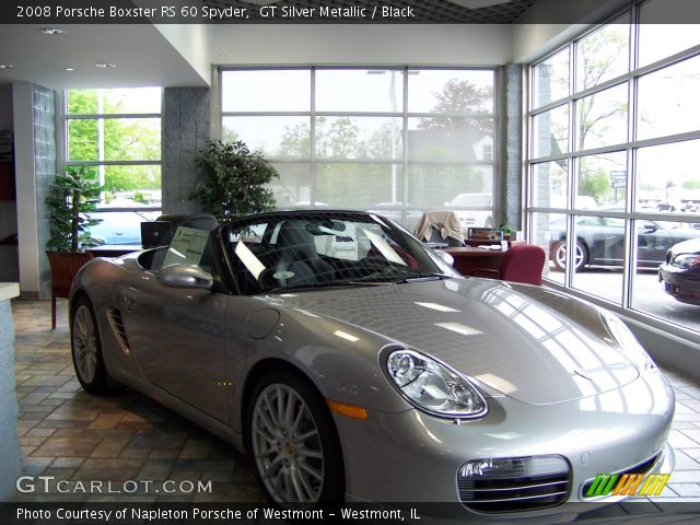 2008 Porsche Boxster RS 60 Spyder in GT Silver Metallic