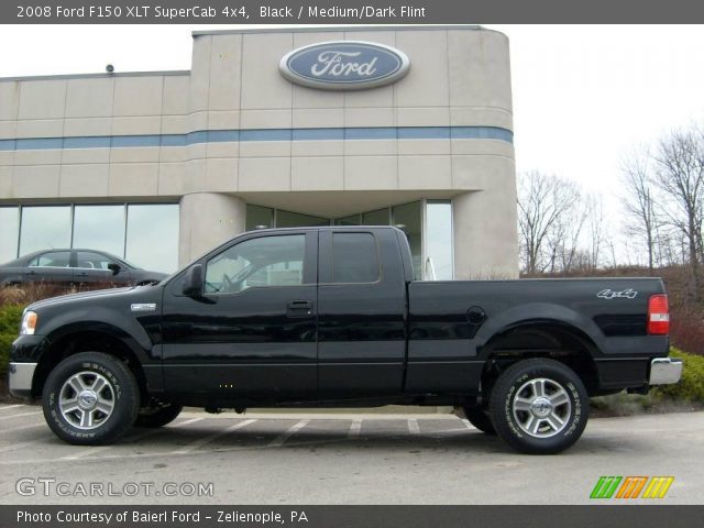 2008 Ford F150 XLT SuperCab 4x4 in Black