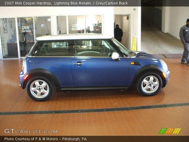 2007 Mini Cooper Hardtop in Lightning Blue Metallic