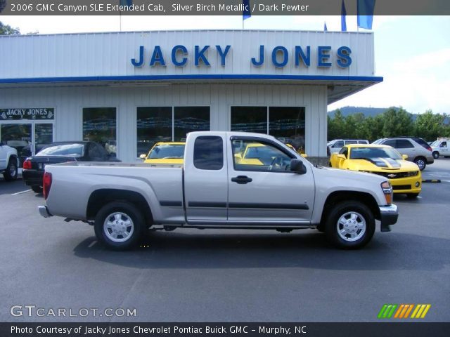 2006 GMC Canyon SLE Extended Cab in Silver Birch Metallic