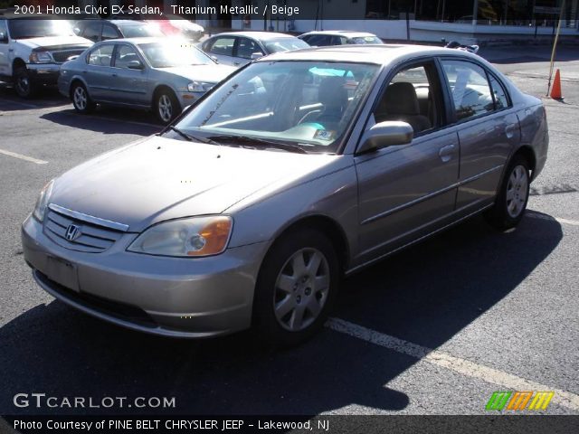2001 Honda Civic EX Sedan in Titanium Metallic
