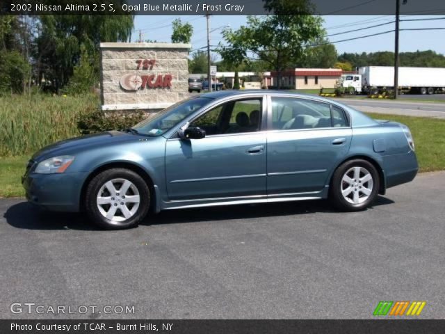 2002 Nissan Altima 2.5 S in Opal Blue Metallic