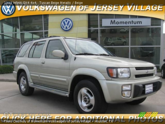 1999 Infiniti QX4 4x4 in Tuscan Beige Metallic