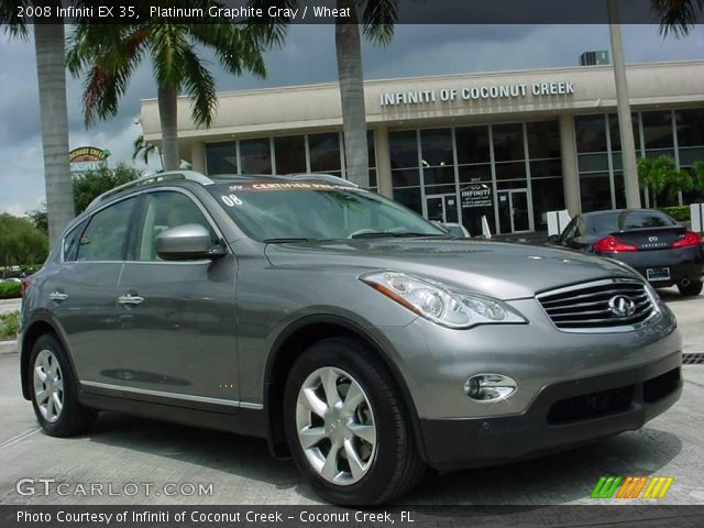 2008 Infiniti EX 35 in Platinum Graphite Gray