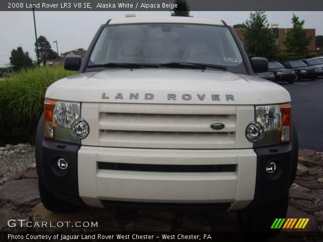 2008 Land Rover LR3 V8 SE in Alaska White