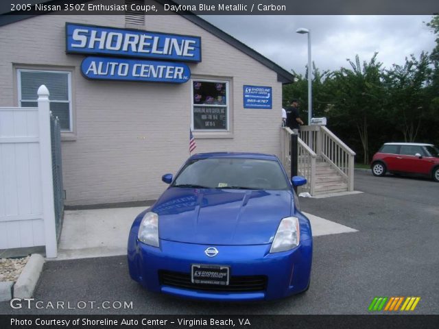 2005 Nissan 350Z Enthusiast Coupe in Daytona Blue Metallic