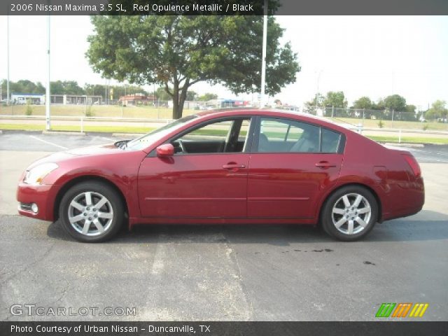 2006 Nissan Maxima 3.5 SL in Red Opulence Metallic