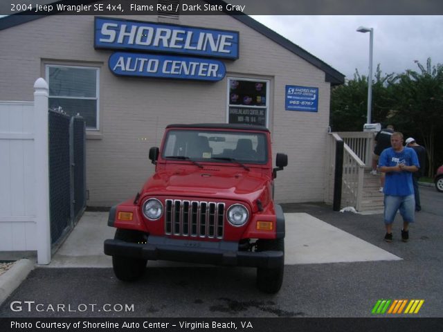 2004 Jeep Wrangler SE 4x4 in Flame Red