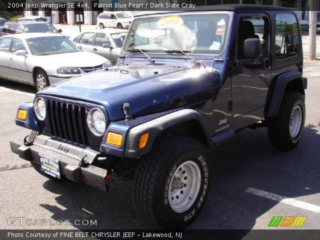 2004 Jeep Wrangler SE 4x4 in Patriot Blue Pearl