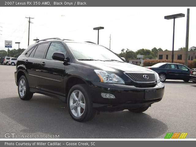 2007 Lexus RX 350 AWD in Black Onyx