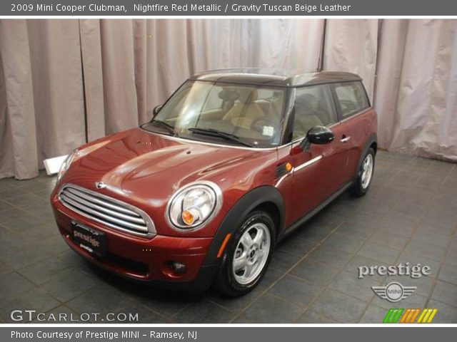 2009 Mini Cooper Clubman in Nightfire Red Metallic