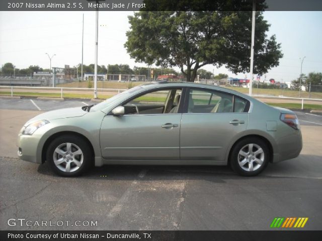 2007 Nissan Altima 2.5 S in Metallic Jade