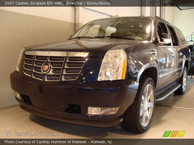 2007 Cadillac Escalade ESV AWD in Blue Chip