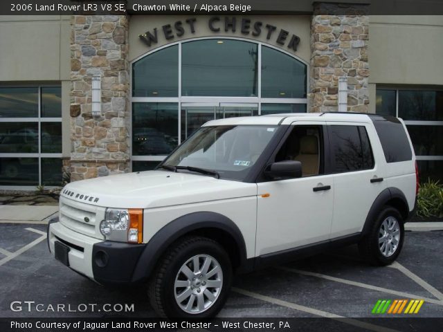 2006 Land Rover LR3 V8 SE in Chawton White