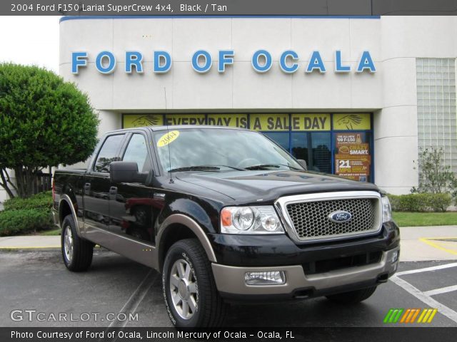 2004 Ford F150 Lariat SuperCrew 4x4 in Black