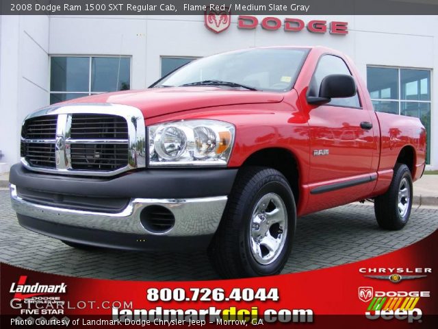 2008 Dodge Ram 1500 SXT Regular Cab in Flame Red
