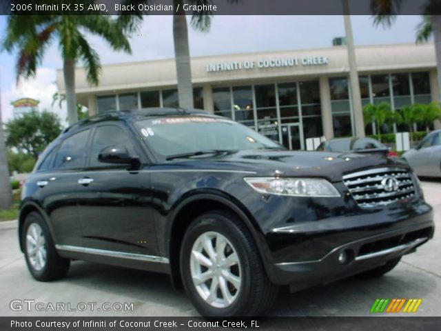 2006 Infiniti FX 35 AWD in Black Obsidian