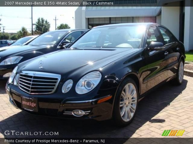 2007 Mercedes-Benz E 350 4Matic Sedan in Black