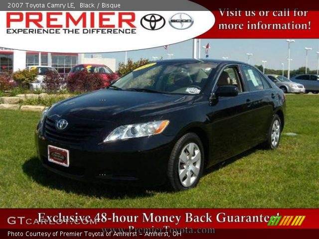 2007 Toyota Camry LE in Black