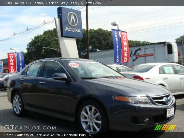 2008 Acura TSX Sedan in Carbon Gray Pearl