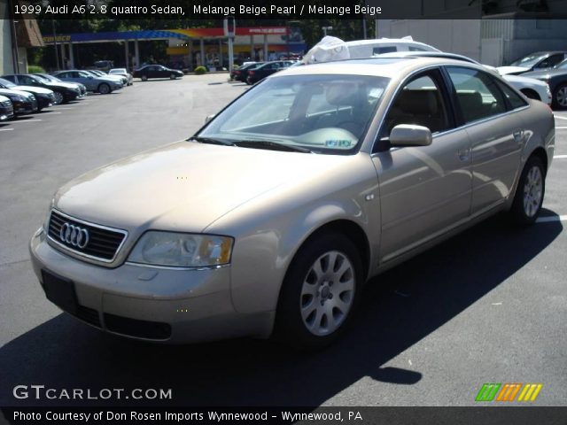 1999 Audi A6 2.8 quattro Sedan in Melange Beige Pearl