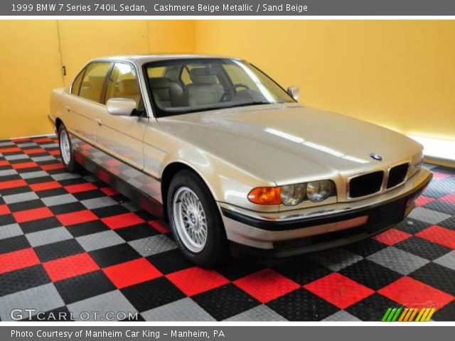 1999 BMW 7 Series 740iL Sedan in Cashmere Beige Metallic