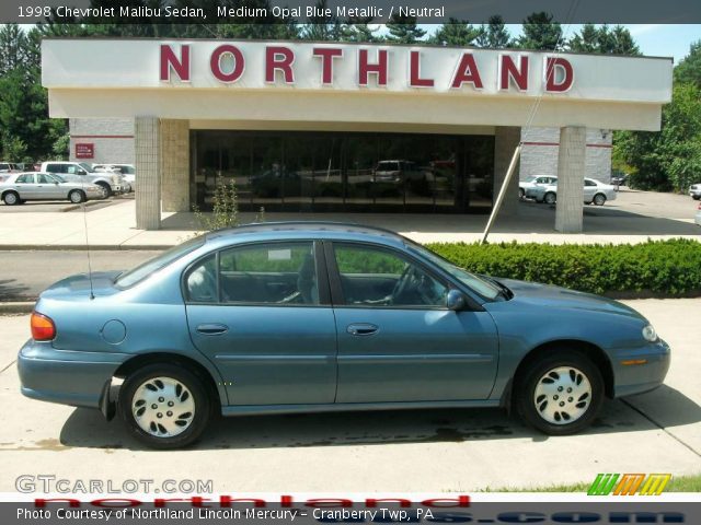 1998 Chevrolet Malibu Sedan in Medium Opal Blue Metallic