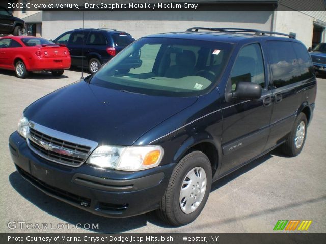 2002 Chevrolet Venture  in Dark Sapphire Metallic