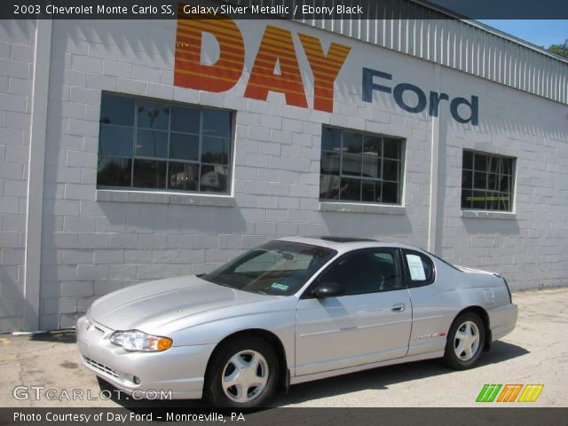 2003 Chevrolet Monte Carlo SS in Galaxy Silver Metallic