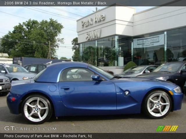 2006 BMW Z4 3.0si Roadster in Montego Blue Metallic