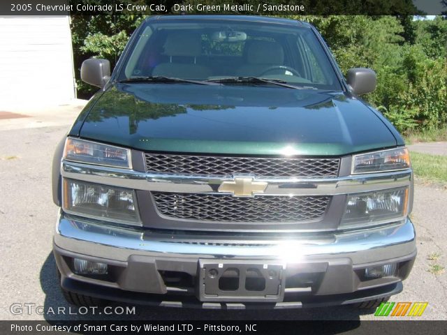 2005 Chevrolet Colorado LS Crew Cab in Dark Green Metallic