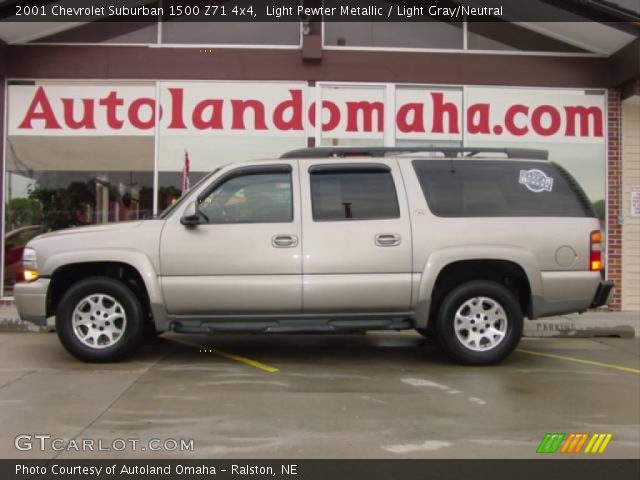 2001 Chevrolet Suburban 1500 Z71 4x4 in Light Pewter Metallic