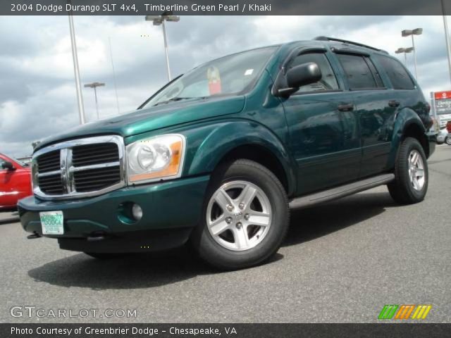 2004 Dodge Durango SLT 4x4 in Timberline Green Pearl