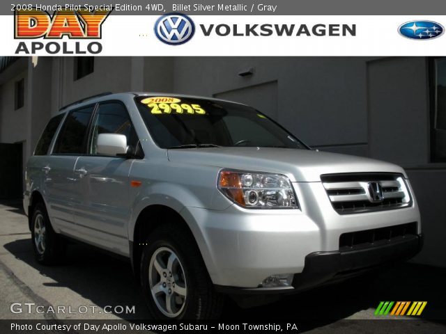 2008 Honda Pilot Special Edition 4WD in Billet Silver Metallic