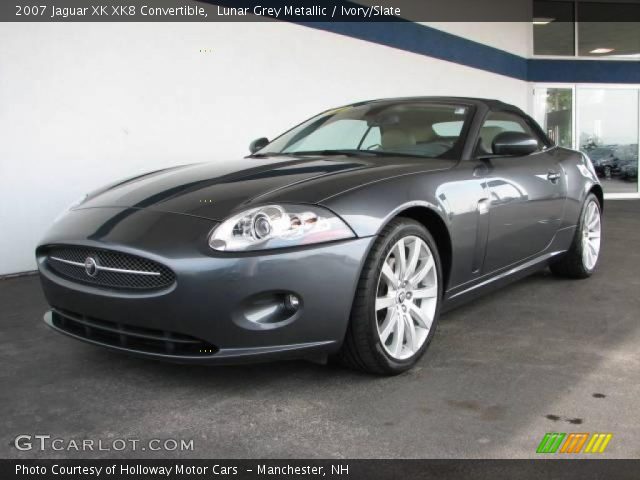 2007 Jaguar XK XK8 Convertible in Lunar Grey Metallic