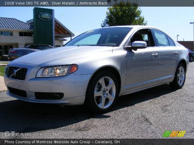 2008 Volvo S80 T6 AWD in Silver Metallic