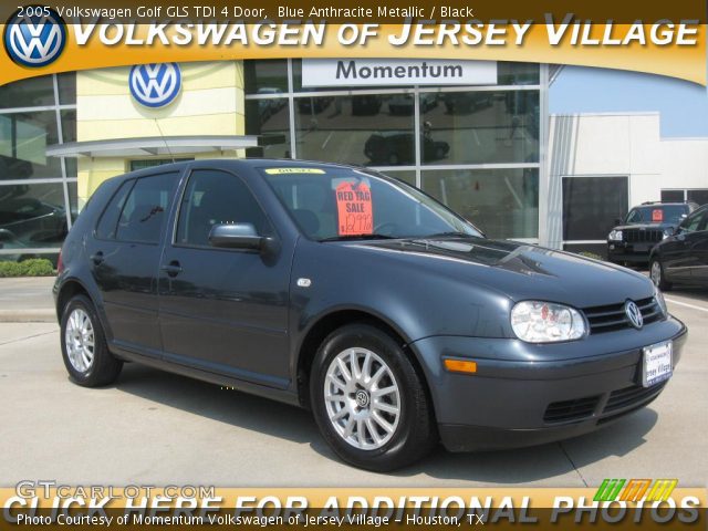 2005 Volkswagen Golf GLS TDI 4 Door in Blue Anthracite Metallic