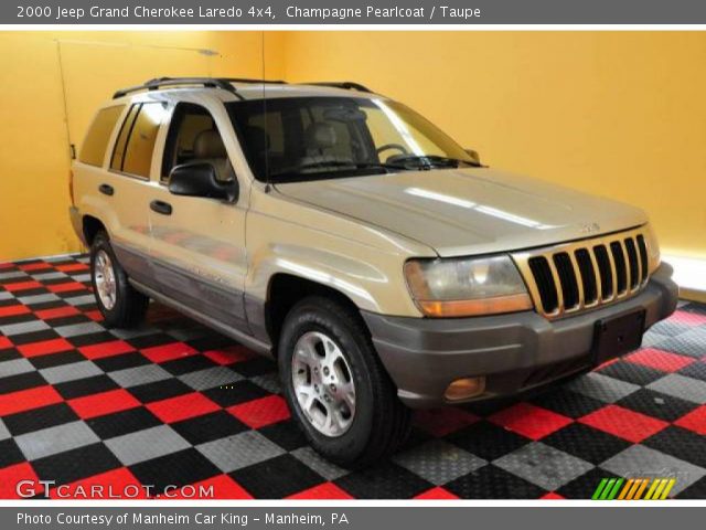2000 Jeep Grand Cherokee Laredo 4x4 in Champagne Pearlcoat