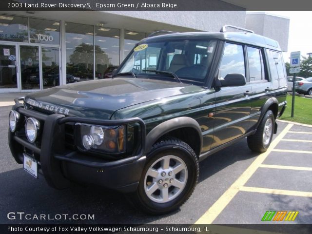 2003 Land Rover Discovery S in Epsom Green