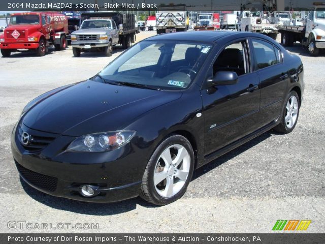 2004 Mazda MAZDA3 s Sedan in Black Mica