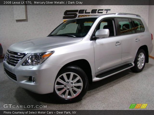 2008 Lexus LX 570 in Mercury Silver Metallic