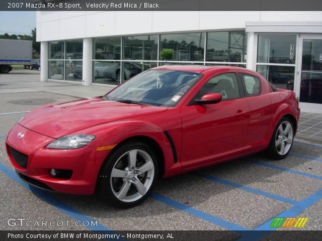2007 Mazda RX-8 Sport in Velocity Red Mica